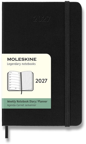 MOLESKINE 2027 XL Weekly Planner, Hard Cover, Black Main image MOLESKINE 2027 XL Weekly Planner, Hard Cover, Black - Planner - Main image