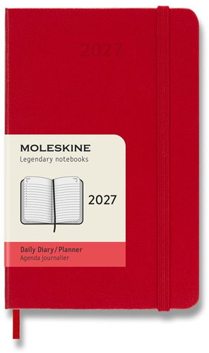 MOLESKINE 2027 S Weekly, Hardback, Red - Planner - Main image