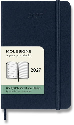 MOLESKINE 2027 S Weekly, Hardback, Blue - Planner - Main image