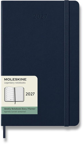 MOLESKINE 2027 L Weekly, Hard Cover, Blue - Planner - Main image