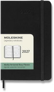 MOLESKINE 2027 S Horizontal Weekly, Hard Cover, Black - Planner