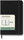 S Horizontal Weekly, Hard Cover, Black