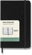 MOLESKINE 2027 S Vertical Weekly Planner, Hard Cover, Black - Planner