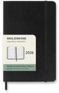 MOLESKINE 2027 S Horizontal Weekly, Soft Cover, Black - Planner