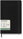 L Weekly Horizontal, Soft Cover, Black