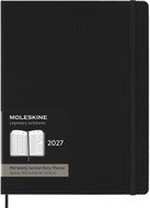 MOLESKINE 2027 PRO XL Vertical Weekly, Hard Cover, Black - Planner
