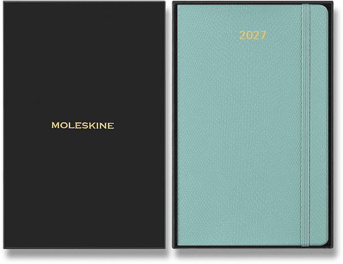MOLESKINE 2027 Precious & Ethical L Weekly, Soft Cover, Green - Planner - Main image