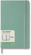 MOLESKINE 2027 Coloured Patterned L Weekly, Hard Cover, Green - Planner