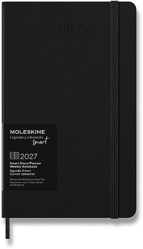 MOLESKINE 2027 Smart Writing L Weekly, Black - Planner - Main image
