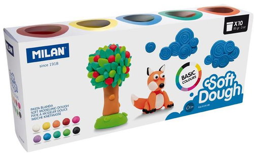 MILAN Color Mix, 10 × 85 g - Modelling Clay - Main image