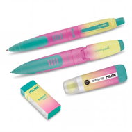 MILAN Sunset school stationery set, small pink - Writing Set