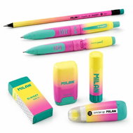 MILAN Sunset school stationery set, medium pink - Writing Set