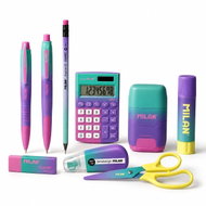 MILAN Sunset school stationery set, large green - Writing Set