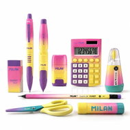 MILAN Sunset school stationery set, large pink - Writing Set