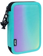 MILAN Sunset two-tier filled pencil case, turquoise - Pencil Case