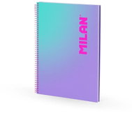 MILAN Sunset A4 ring binder, squared, purple - Journal