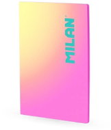 MILAN Sunset A4 glued folder, pink - Journal