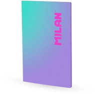 MILAN Sunset A4 glued squared notebook, purple - Journal