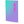 A4 glued squared notebook, purple