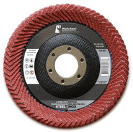 Reversible grinding wheel Molatool Ceramic 115 mm P80 - Lamellar Disc