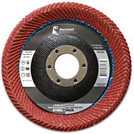 Reversible grinding wheel Molatool Ceramic 115 mm P100 - Lamellar Disc