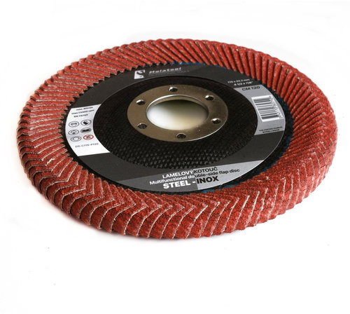 Reversible grinding wheel Molatool Ceramic 125 mm P40 - Lamellar Disc - Main image