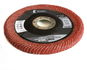 Oboustranný lamelový brusný kotouč Molatool Keramický 125 mm P120 - Lamelový kotouč