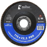 Lamelový brusný kotouč Molatool VSM Zirkon 115 mm P60 - Lamelový kotouč