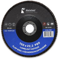 Molatool VSM Zircon 150 mm P80 Laminated grinding wheel - Lamellar Disc