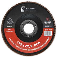 Lamelový brusný kotouč Molatool Keramický 115 mm P60 - Lamelový kotouč