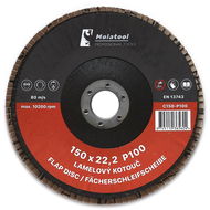 Lamelový brusný kotouč Molatool Keramický 150 mm P100 - Lamelový kotouč