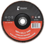 Laminate grinding wheel Molatool Ceramic 180 mm P40 - Lamellar Disc