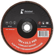 Laminate grinding wheel Molatool Ceramic 180 mm P60 - Lamellar Disc