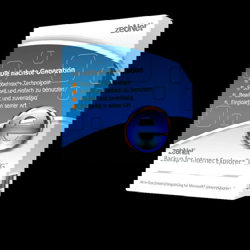 zebNet® Backup for Internet Explorer® TNG - Family License for up to 3 Computers (Non-Business) - Hra na PC - Hlavní obrázek