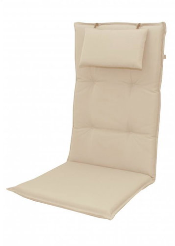 Doppler BRILLANT 9820 high, chair cushion and armchair with headrest - Cushion - Main image