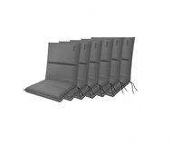 Doppler CITY 4419 low, set of 6, armchair and chair cushions - Cushion