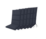 Doppler CITY 4412 high, set of 6, armchair and chair cushions - Cushion