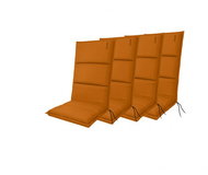 Doppler CITY 4411 high, set of 4, armchair and chair cushions - Cushion