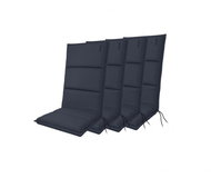 Doppler CITY 4420 high, set of 4, armchair and chair pads - Cushion
