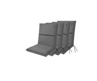 Doppler CITY 4419 low, set of 4, armchair and chair cushions - Cushion