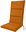 Doppler CITY 4411 high, armchair and chair cushion