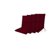 Doppler CITY 4413 low, set of 4, armchair and chair cushions - Cushion