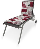 Doppler LIVING 3133, garden chaise lounge cushion - Cushion