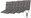 2097 low, set of 4, chair and armchair pads with zipper