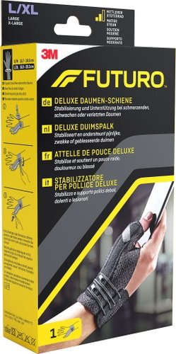 FUTURO L-XL Thumb Bandage, Black - Bandage - Main image