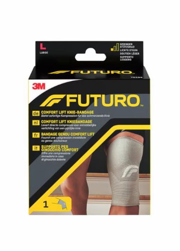3M FUTURO 76588 Comfort Knee Bandage size L - Bandage - Main image