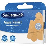 SALVEQUICK Náplasť vodoodolná mix Aqua Resist 40 ks - Náplasť