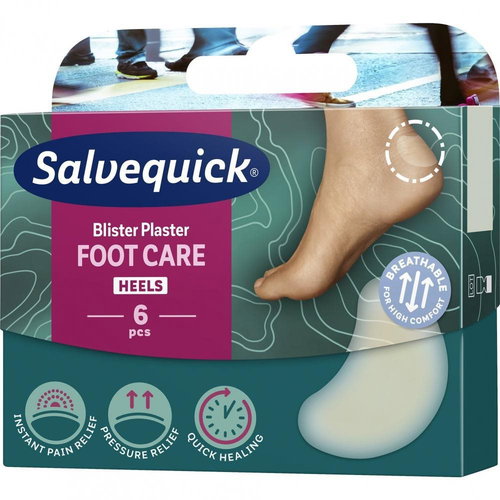 SALVEQUICK Foot Care Blister 6 pcs - Plaster - Main image