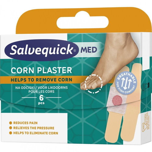 SALVEQUICK Chicken eye patch Corn 6 pcs - Plaster - Main image