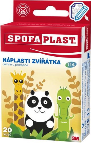 3M™ Spofaplast® 114 Animals, 20 pcs - Plaster - Main image